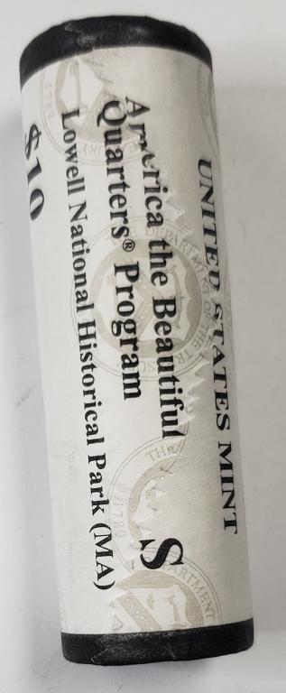 2019-S US Mint Roll Am. Beautiful Lowell Nat. Hist: UNC mint roll!