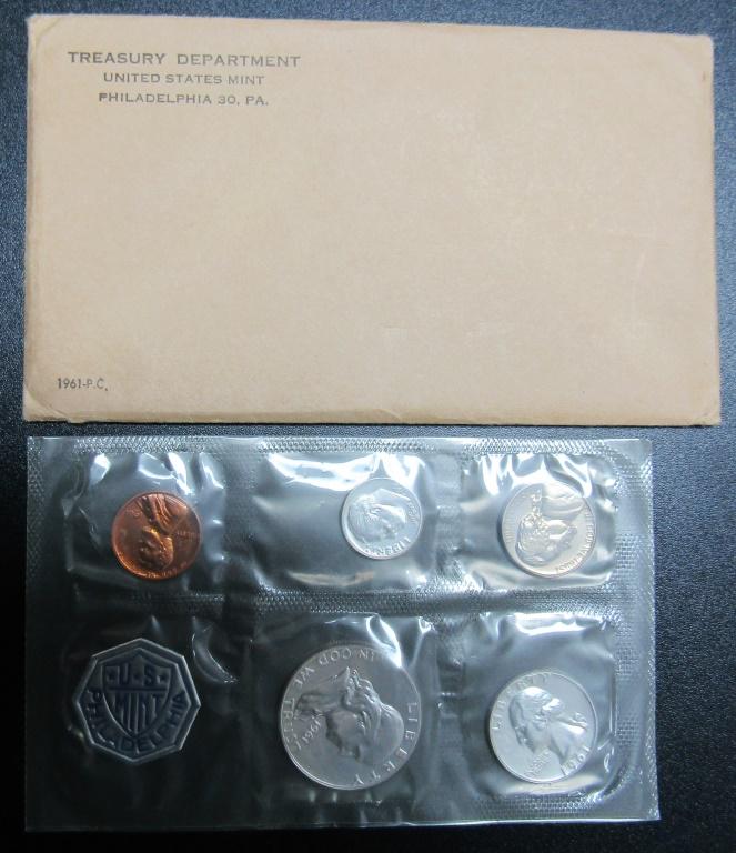 1961 U.S. PROOF SETS (1 of 2)