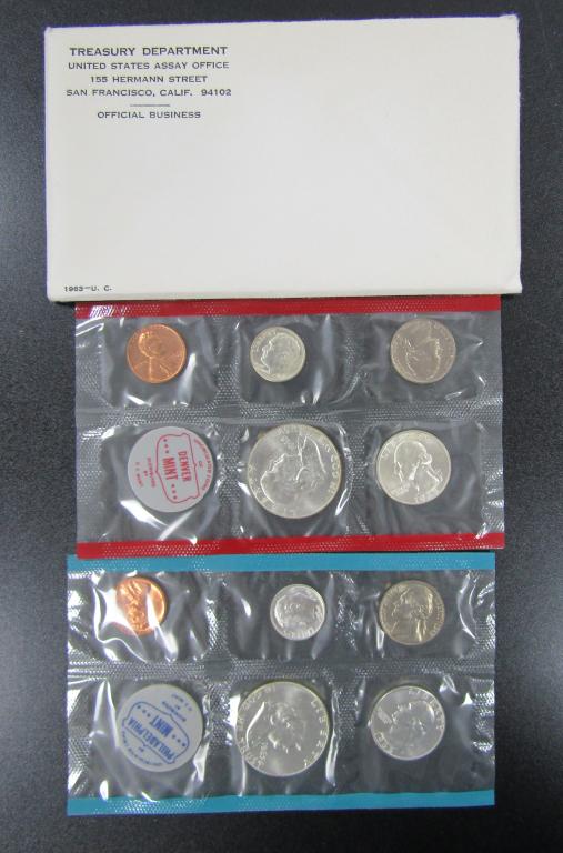 1963 U.S. MINT SET P&D (1 of 2)