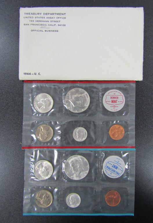 1964 U.S. MINT SET P&D (1 of 2)