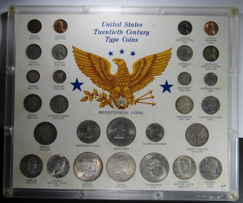 US TWENTIETH CENTURY TYPE COINS (28) (1 of 7)