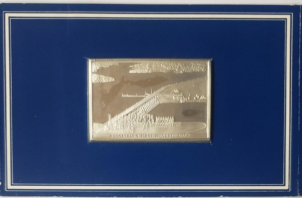 FRANKLIN MINT STERLING BAR #79 (1 of 2)