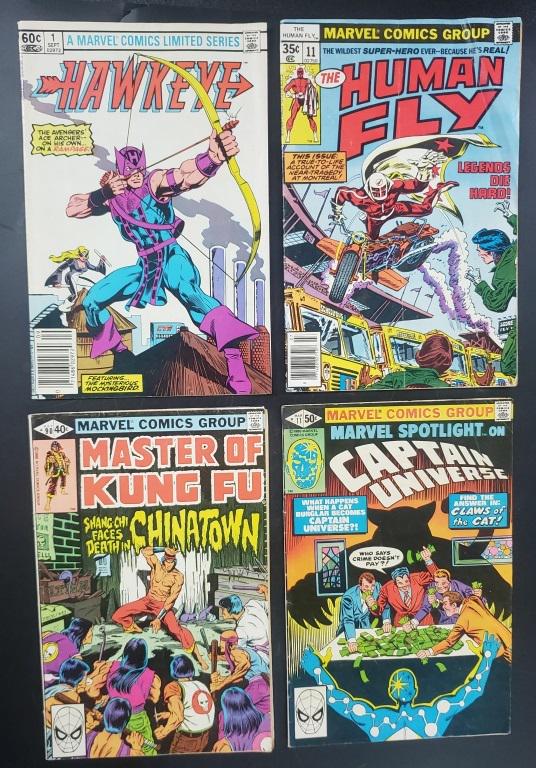 (4) MARVEL COMICS #1 HAWKEYE, #11 (1 of 2)