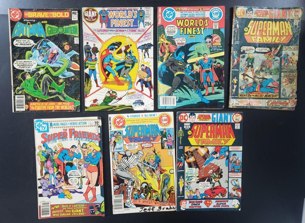 (7) DC COMICS SUPER HEROES (1 of 2)