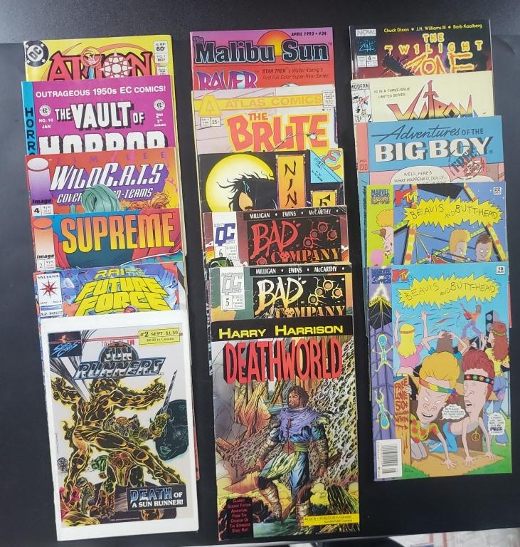(17) MIXED COMIC BOOKS - VARIETY (1 of 7)