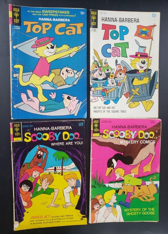 (4) GOLD KEY HANNA-BARBERA (1 of 2)