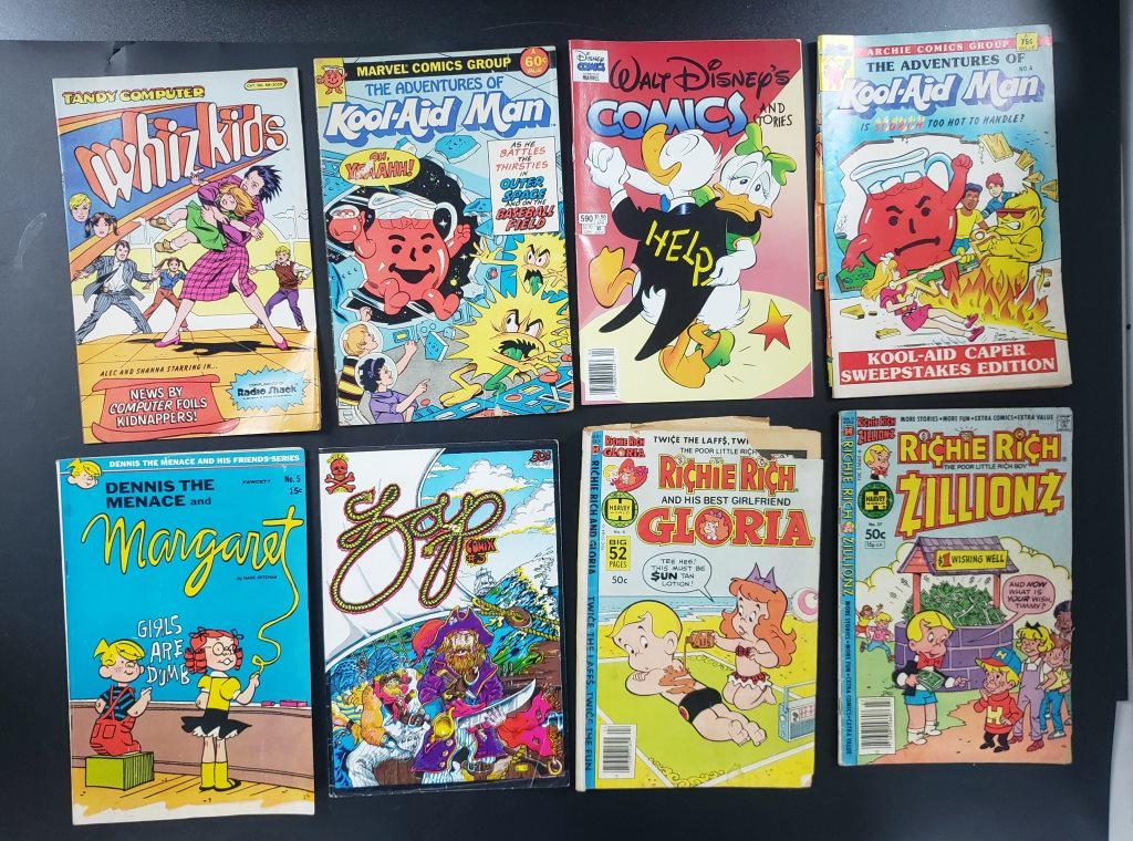 (8) MISC COMICS - KOOL AID MAN (1 of 2)