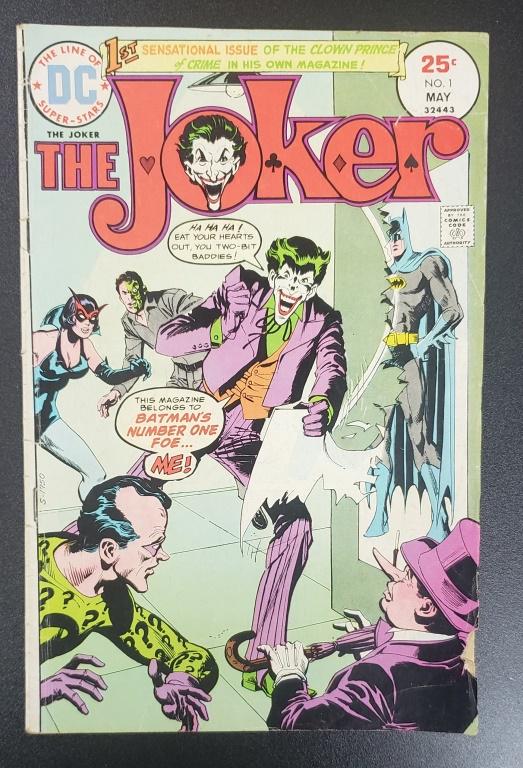 1975 DC #1 THE JOKER COMIC BOOK (1 of 2)