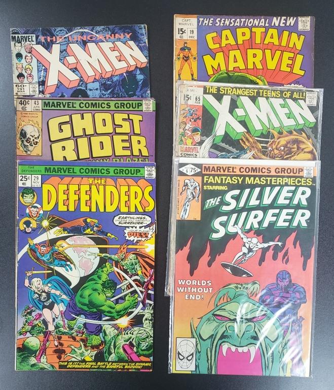 MARVEL COMIC LOT: X-MEN #65 ROUGH (1 of 5)