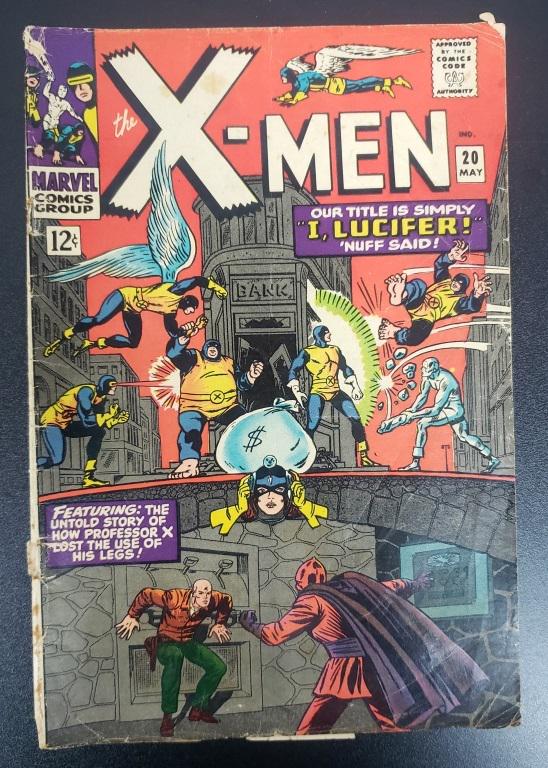 Marvel X-MEN #20 (1966) Comic Book (1 of 2)