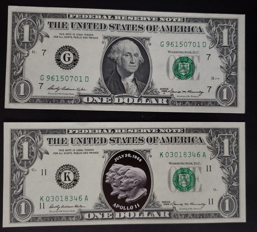 APOLLO 11 SERIES 1969 (2) FRN (1 of 2)