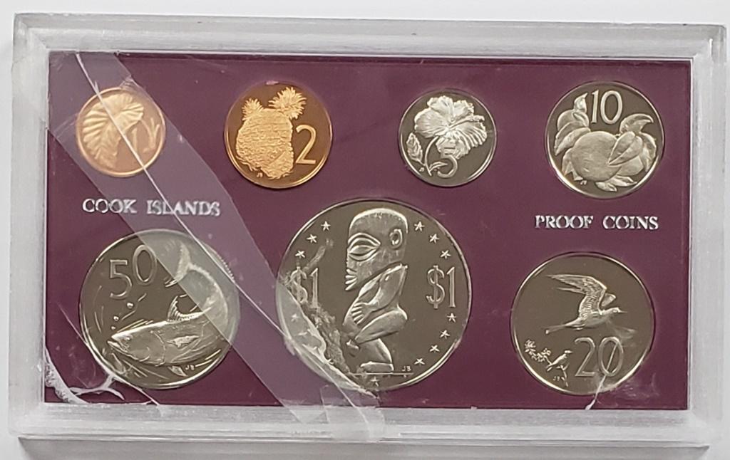 1972 Cook Islands 7 Coin Proof Set (1 of 2)