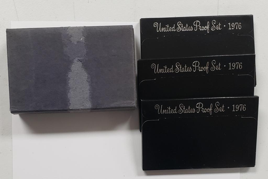 ORG U.S. MAILER (3) 1976 PROOF SETS (1 of 1)