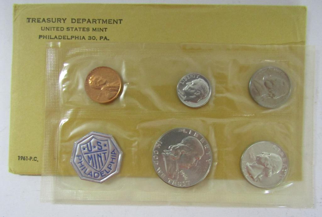 1961 U.S. PROOF SETS (1 of 1)