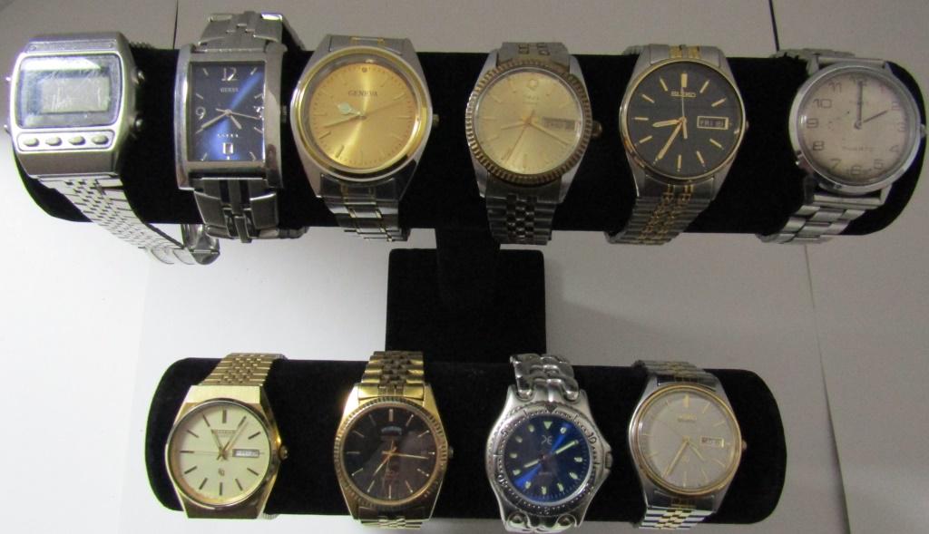 10 Mens Quartz Wrist Watches -Citizen-(4)Seiko-(2) (1 of 8)
