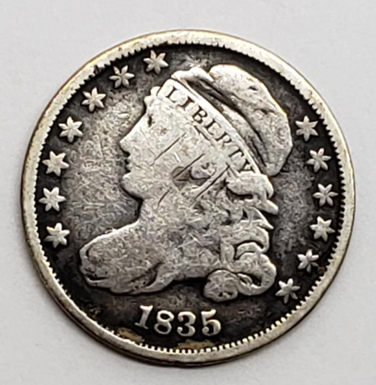 1835 Bust Dime (1 of 2)