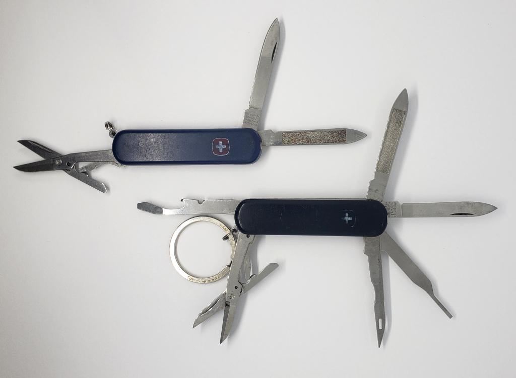 (2) Wenger Delemont Swiss Army Knives (1 of 8)