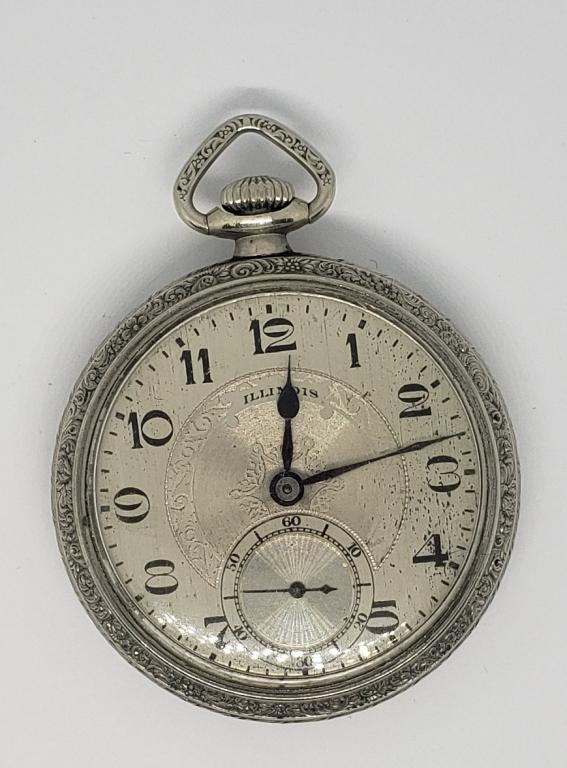 ILLINOIS 16 SIZE POCKET WATCH (1 of 5)