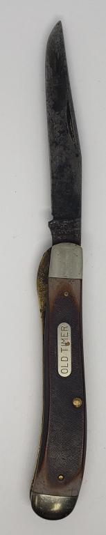 SCHRADE 1940T OLD TIMER SINGLE BLADE (1 of 4)