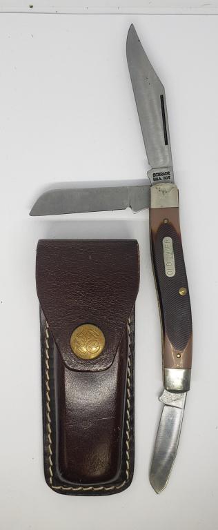 SCHRADE 80T OLD TIMER 3 BLADE KNIFE (1 of 4)