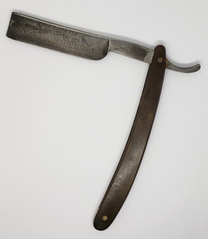 Imperial Straight Razor with Steamship (1 of 3)