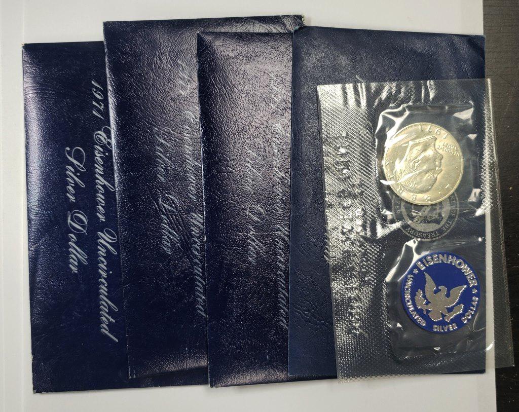 5-1971 Silver Eisenhower Uncirculated Silver Dolla (1 of 1)