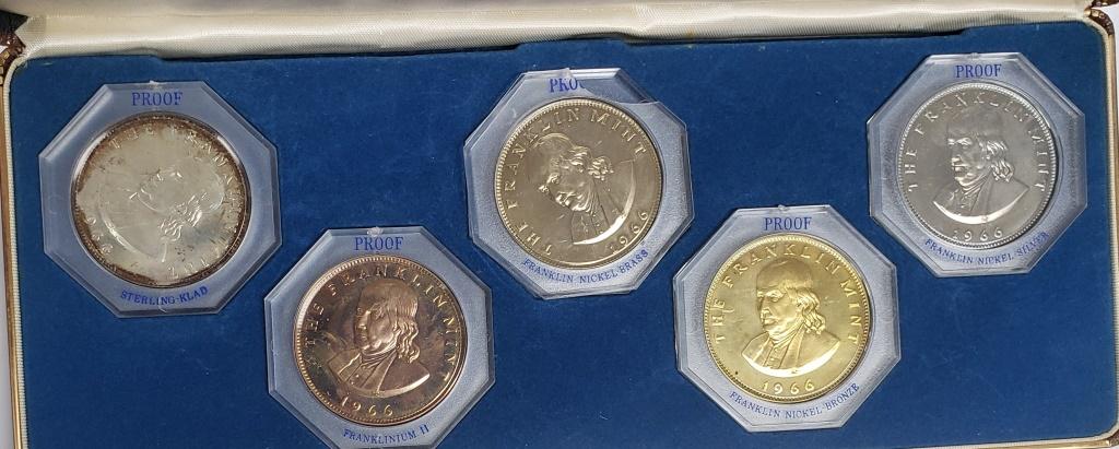 Franklin Mint Benjamin Franklin Collection (1 of 1)