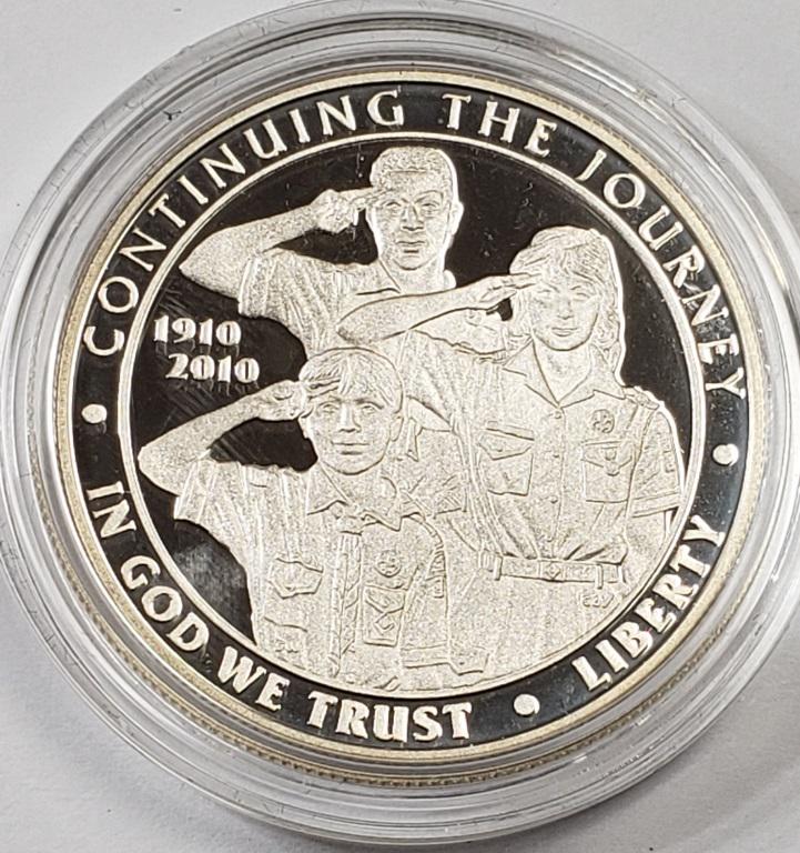 2010 Boy Scouts of America Centennial Silver Dolla (1 of 3)