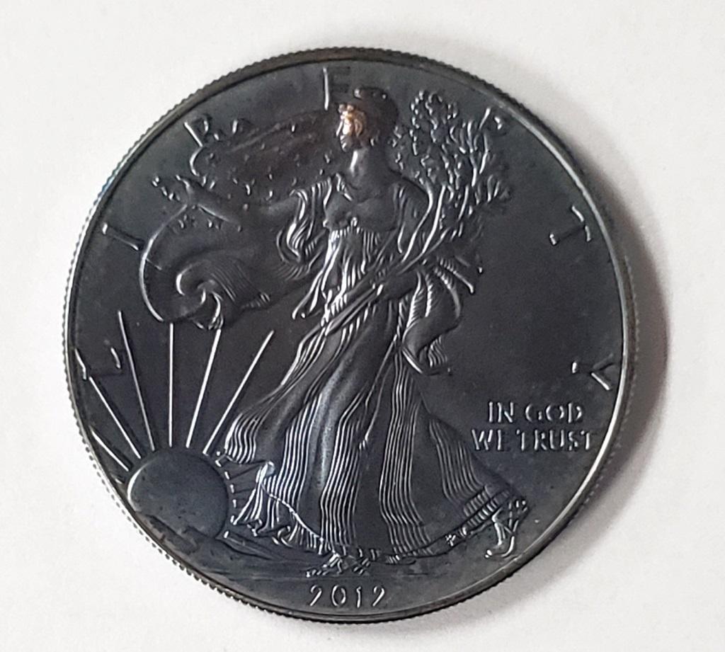 2015 AMERICAN SILVER EAGLE RAINBOW (1 of 2)