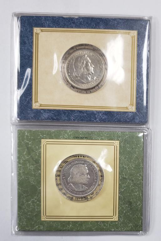 (2) 1893 COLUMBIAN HALF DOLLARS (1 of 2)