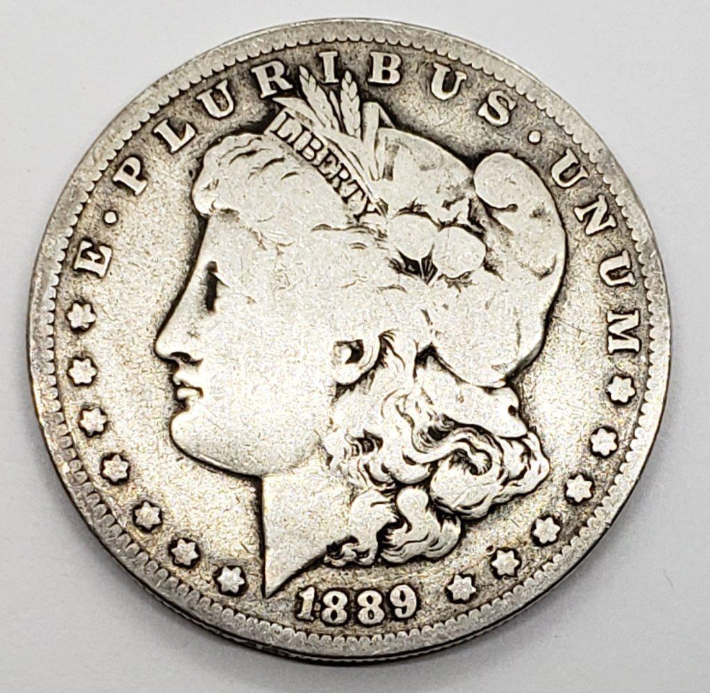 1889-O Morgan Silver Dollar (1 of 2)