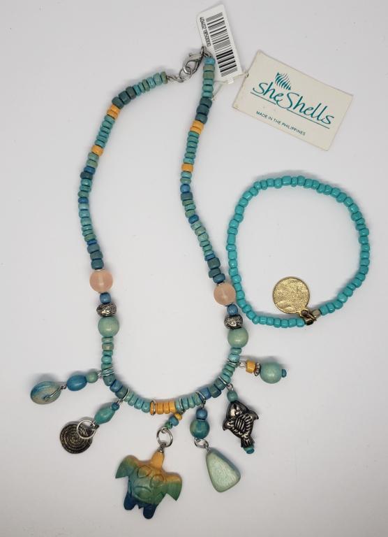PHILIPPINES "SHESHELLS" TURTLE NECKLACE PLUS (1 of 4)