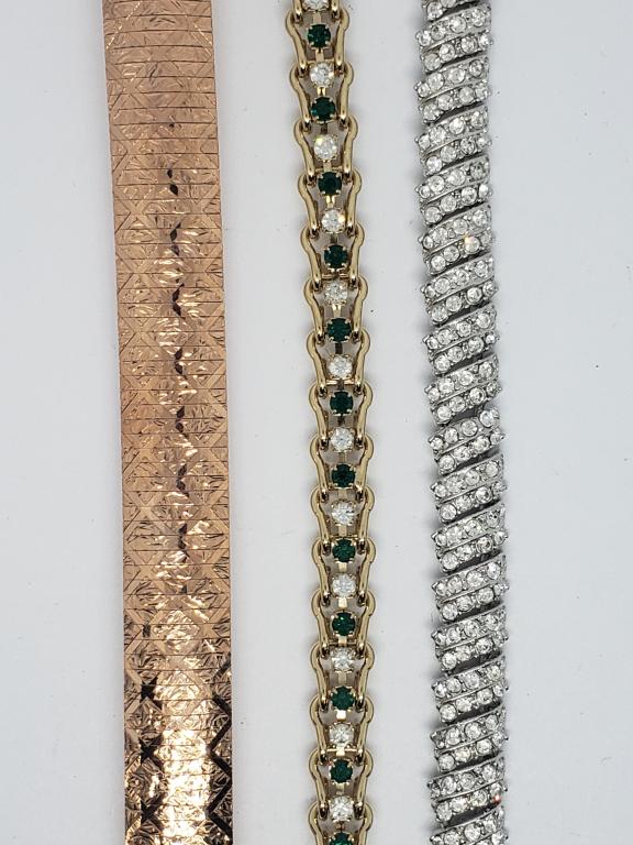 3-GORGEOUS MODERN BRACELETS (1)BRONZE ITALY (1 of 4)