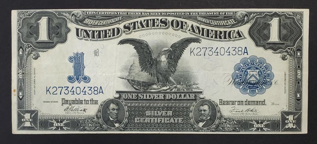 1899 $1 "BLACK EAGLE" SILVER CERTIFICATE (1 of 2)