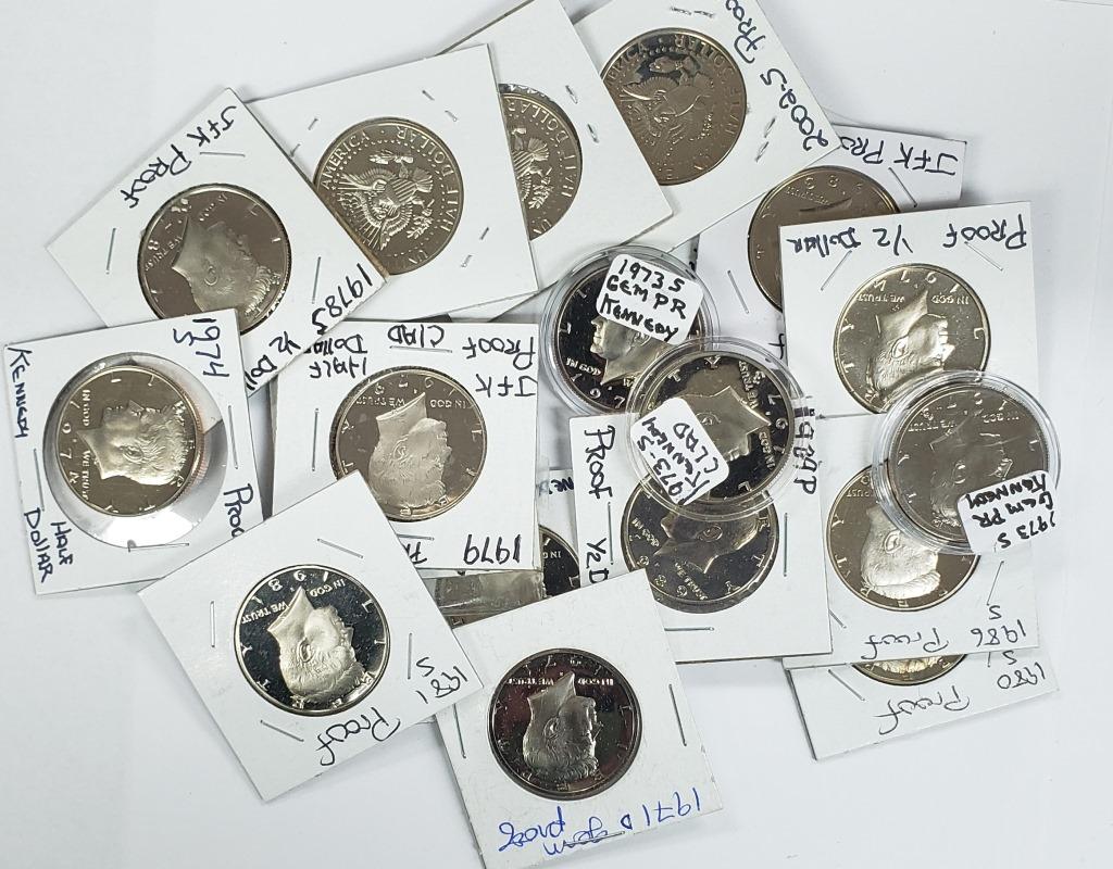 20-PROOF KENNEDY HALF DOLLARS (1 of 1)