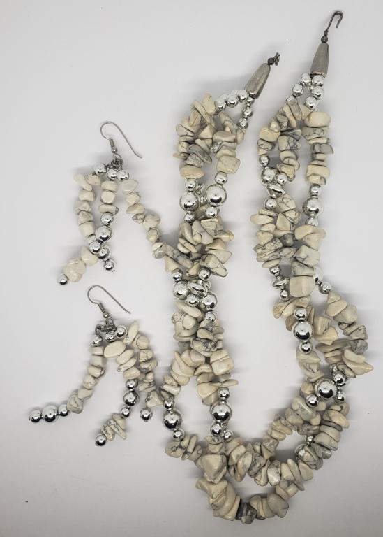 SET! POLISHED NATURAL STONED MULTI STRANDED (1 of 3)