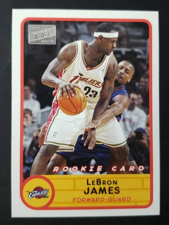 2003-04 Topps Bazooka LeBron James ® (1 of 2)