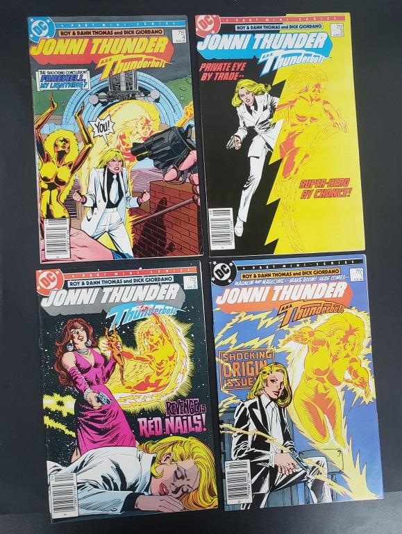 1985 DC - JONNI THUNDER #1 thru #4 (1 of 2)