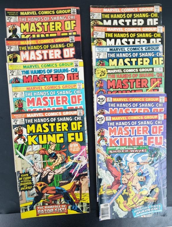 MASTER OF KUNG FU MARVEL COMICS 1974-1976 (1 of 5)
