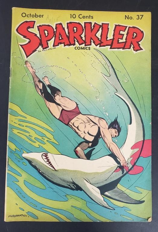 SPARKLER #37 TARZAN COMIC 1944 OCT (1 of 2)