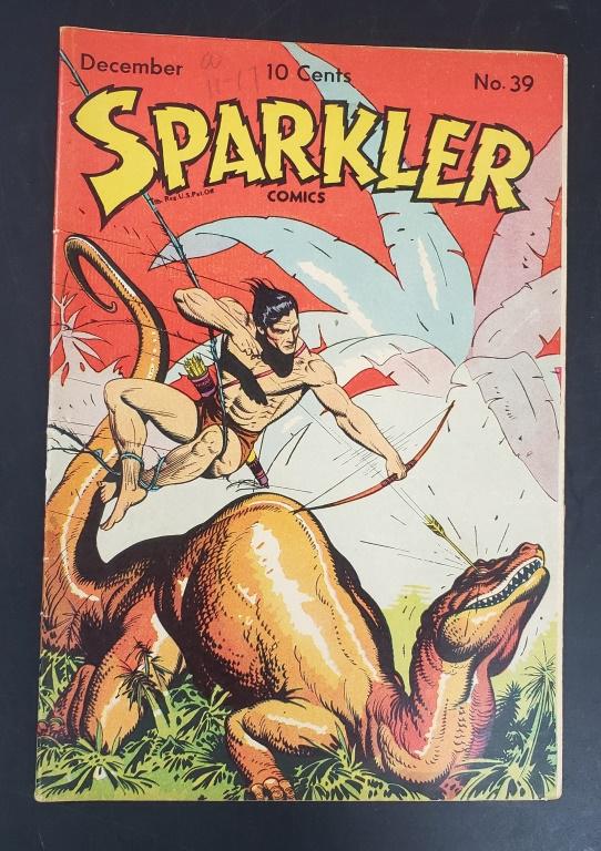 SPARKLER #39 TARZAN COMIC 1944 DEC (1 of 2)
