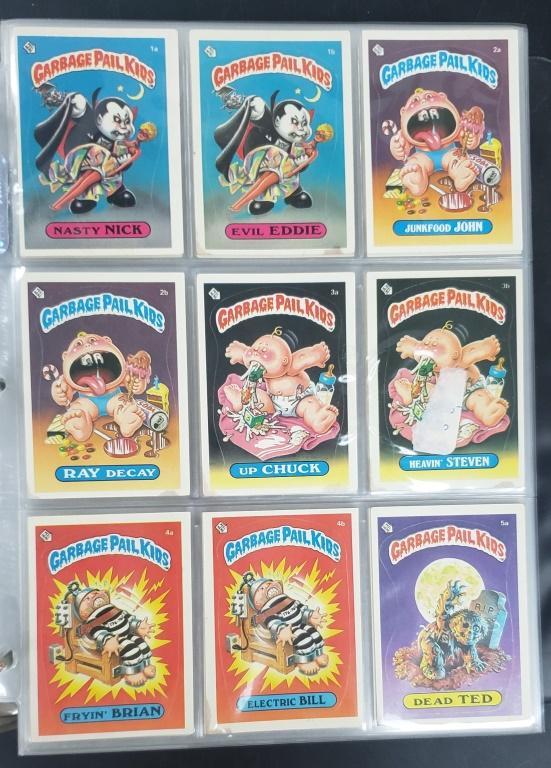 1985-87 GARBAGE PAIL KIDS (474 DIFF) (1 of 17)