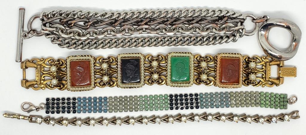 4 VINTAGE BRACELETS (1 of 3)