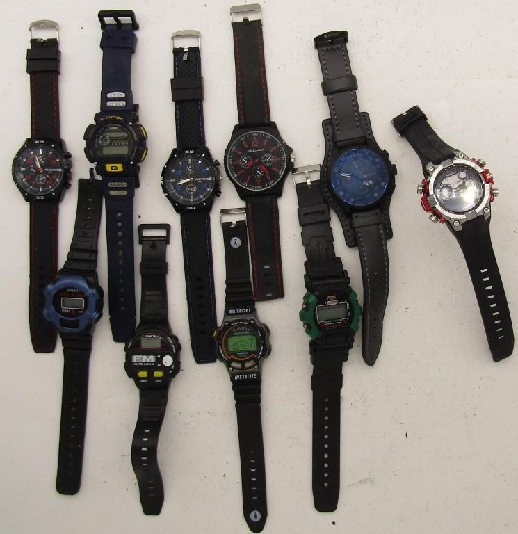 10 MENS QUARTZ -WATCHES-VOIT-CASIO-MISC (1 of 7)