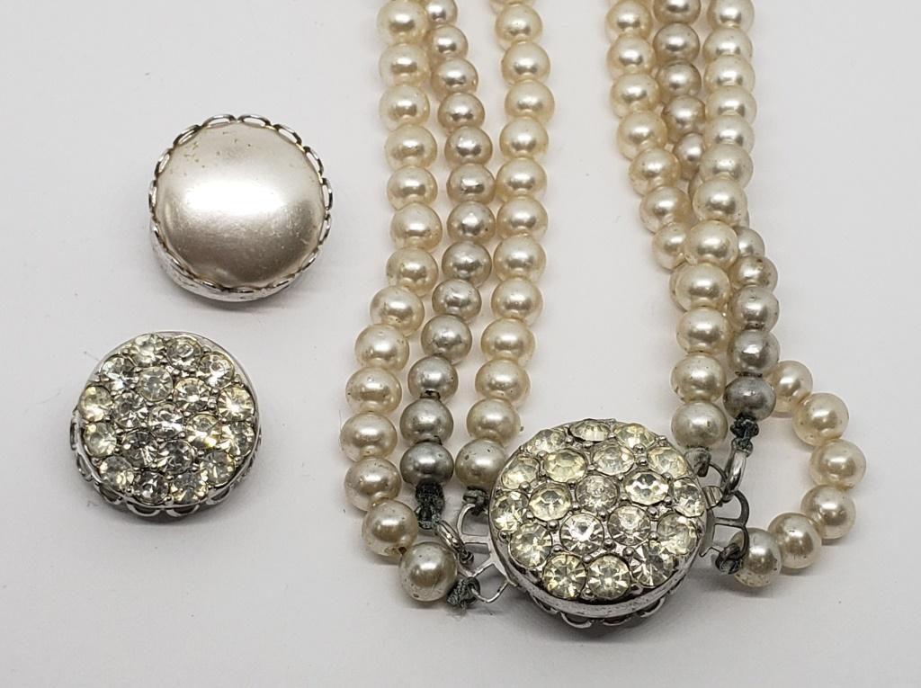 SET! SARAH COVENTRY PAT PEND FAUX PEARL (1 of 5)