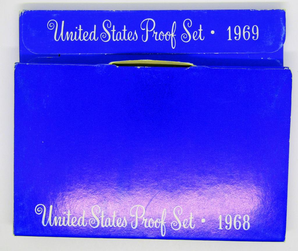 1968 & 1969 U.S. PROOF SETS (1 of 2)