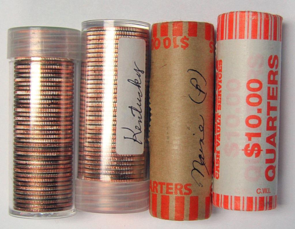 4-STATE QTR ROLLS UNC - (2) 2003 maine (1 of 3)