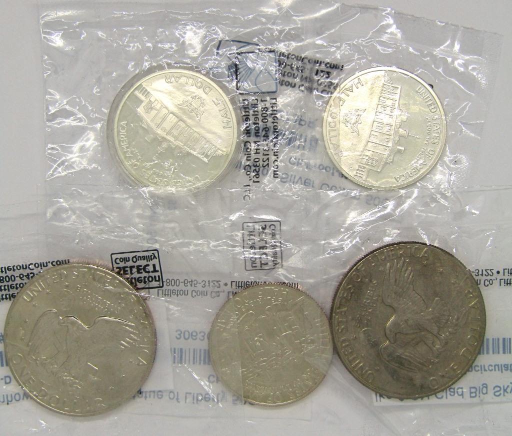 LITTLETON LOT: (2) SILVER WASHINGTO (1 of 1)