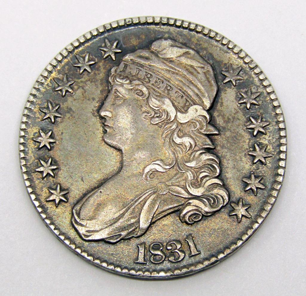 1831 CAPPED BUST HALF DOLLAR (1 of 2)
