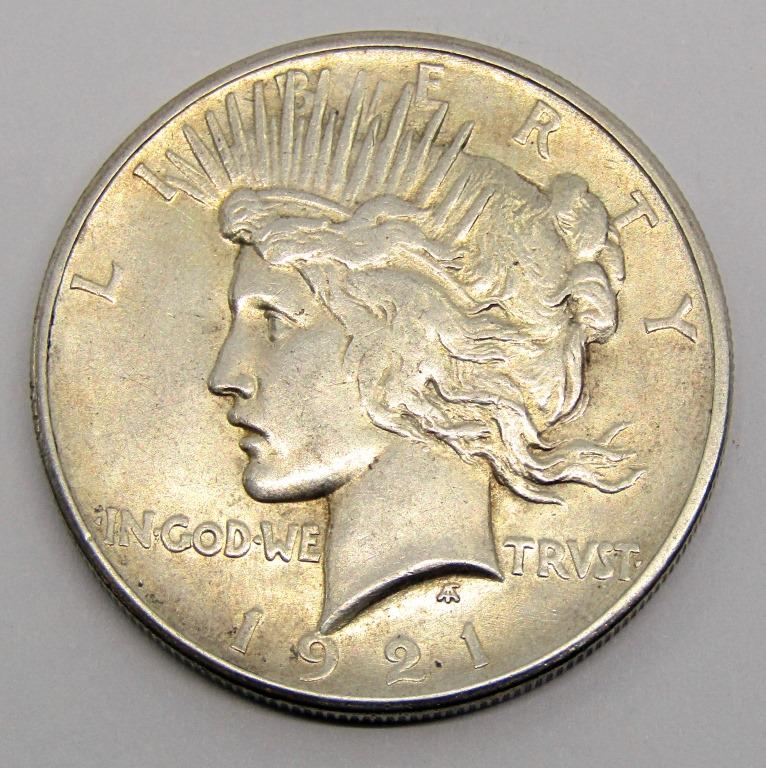 1921 PEACE DOLLAR KEY DATE (1 of 2)